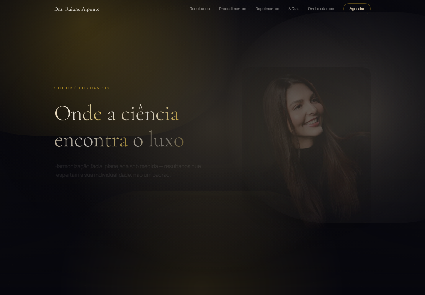 Dra. Raiane Alponte — trabalho do FAAL Studio
