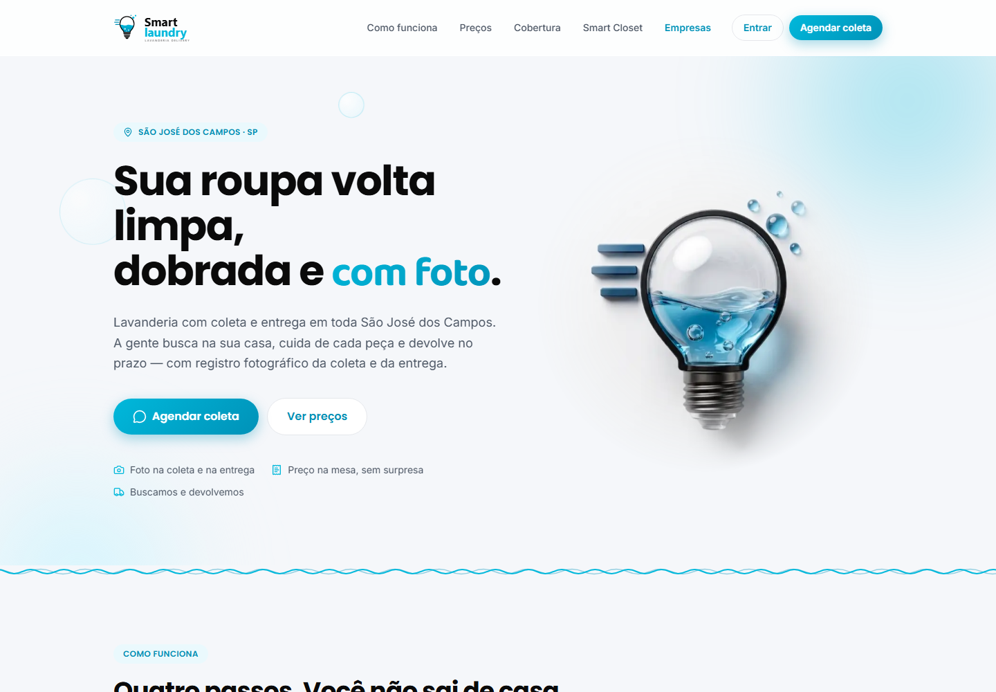 Smart Laundry — trabalho do FAAL Studio